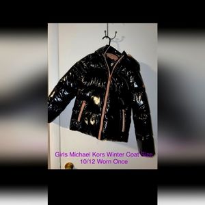Girls[youth]Michael Kors Puffer Coat sz Lg